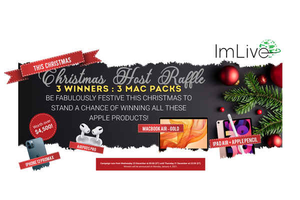 ImLive Annual Christmas Raffle
