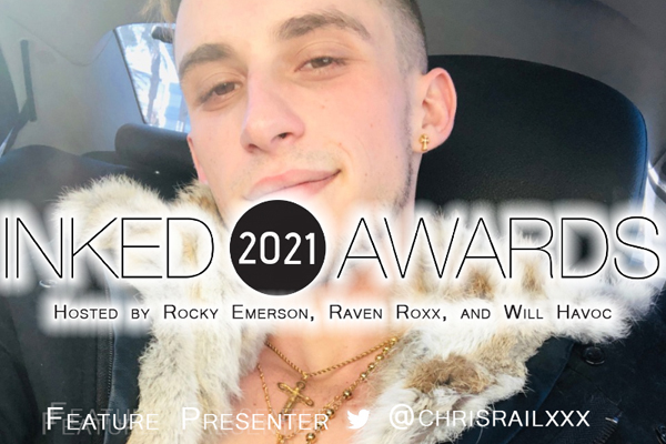 Chris Rail Presenting at 2021 Inked Awards