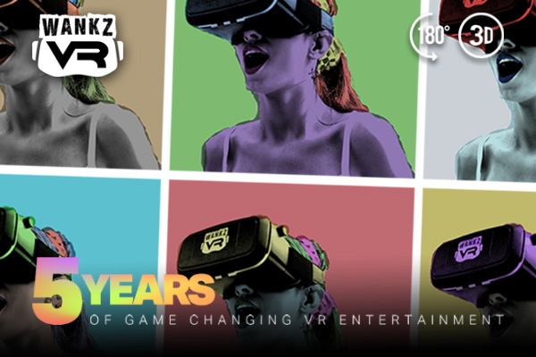 WankzVR Celebrates 5 Years of Award-Winning VR
