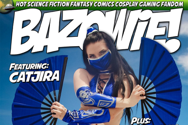 Catjira Mortal Kombat Cosplay Showcased In BAZOWIE! Magazine