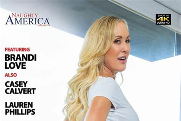 Brandi Love Nabs Cover of New Naughty America DVD