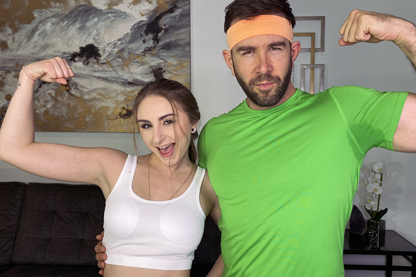 Will Pounder Whips Penelope Kay Into Shape for OnlyFans