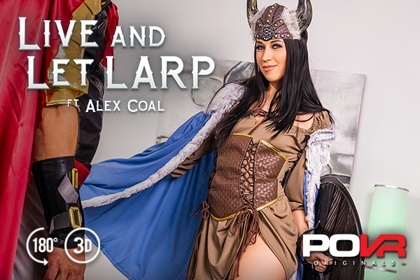 Alex Coal in POVR’s VR Fantasy, ‘Live And Let LARP’