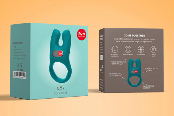 Entrenue Now Shipping New NŌS Dual-motor Couples C-Ring from FUN FACTORY