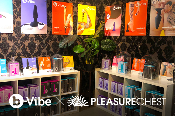 b-Vibe, Pleasure Chest Partner for ‘Anal August’ Pop-Up