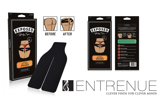 Entrenue Named Exclusive U.S. Distributor of ‘Exposed’ Booty Tape for Easy Anal Play