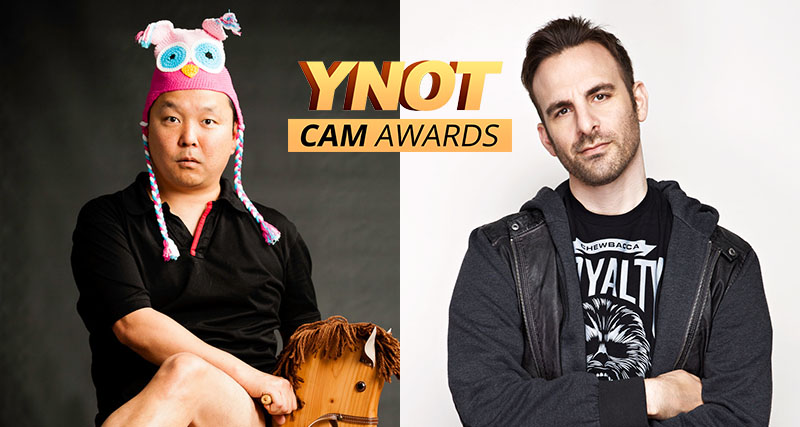 YNOT Cam Awards Paul Ogata and Brian Monarch