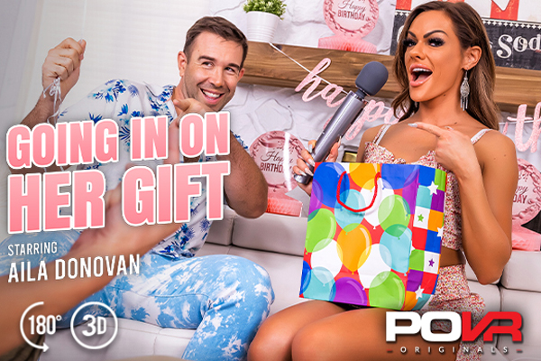 Aila Donovan Shared in POVR’s ‘Going In On Her Gift’