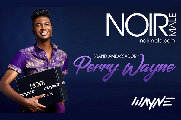 Fashion Designer Perry Wayne Partners with Noir Male
