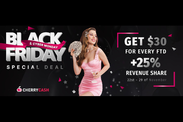 CherryCash Black Friday promo