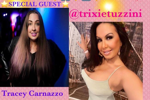 Marcela Alonso Welcomes Comedian Tracey Carnazzo to IG Live Show #SundayFunday