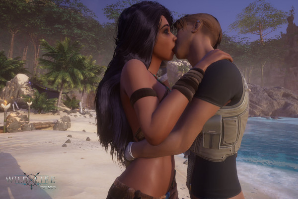 Screenshot from "Wild Life" on Nutaku.net