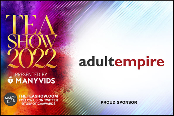 Adult Empire Returns as 2022 TEA “Best DVD” Award Sponsor