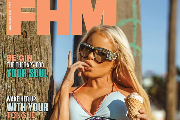 Nikki Delano Scores the Covers of Playboy South Africa & FHM India