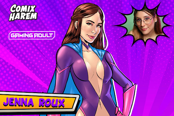 Jenna Roux joins Comix Harem as winnable character