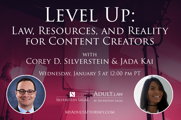 Corey D. Silverstein, Jada Kai Invite Creators to ‘Level Up’ Legal Awareness