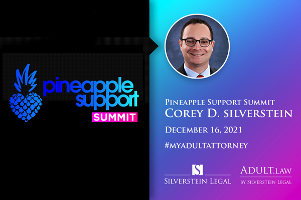 Corey D. Silverstein to Speak at Pineapple Support’s Mental Health Summit