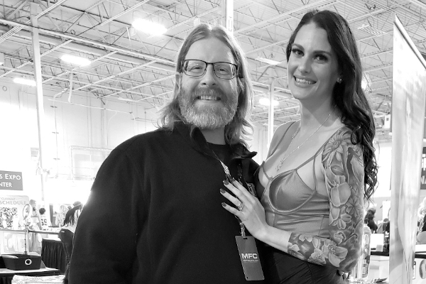 Aria Khaide with Dick Dangle