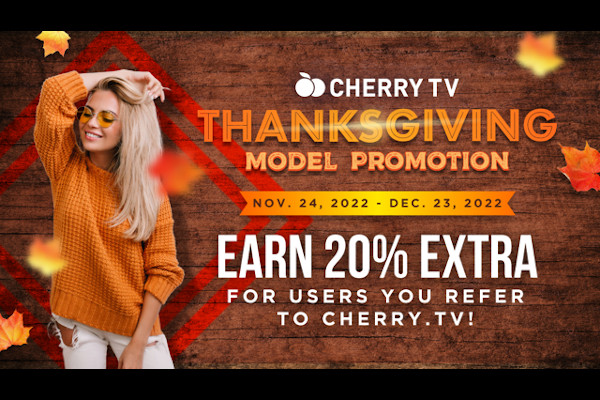 Cherry.tv Holiday Model Revshare Program