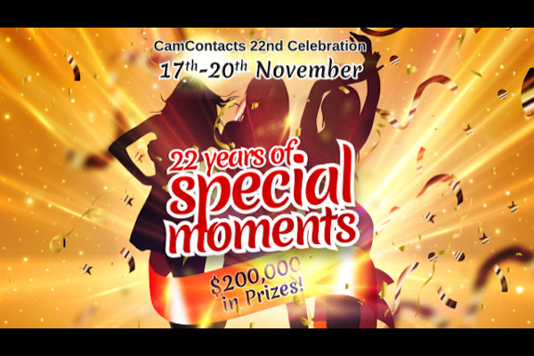 CamContacts 22nd Anniversary Event