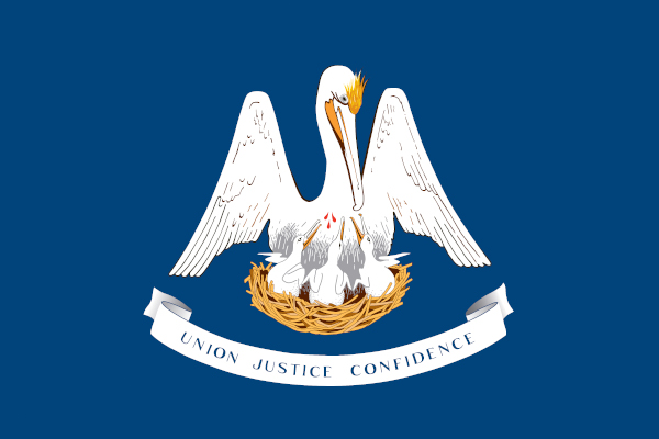 State flag of Louisiana