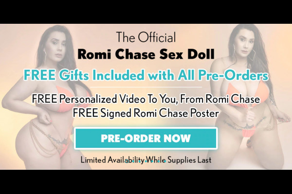 Official Romi Chase realistic sex doll from Only Dolls