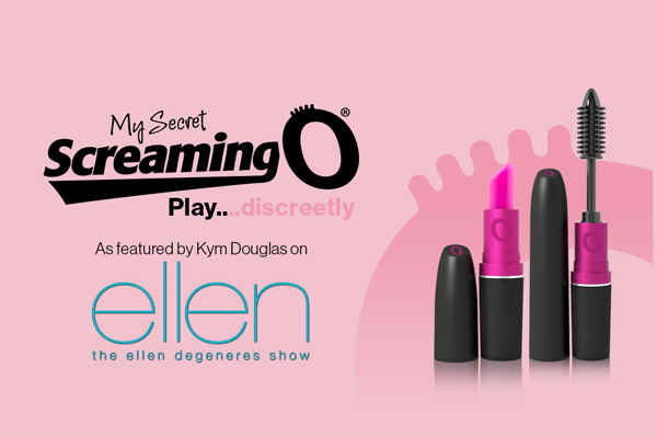 My Secret Screaming O featured on Ellen Show for Valentines Day