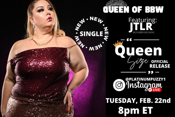 Kari “Platinum Puzzy” Anthony Joins Forces With JTLR for Hot Single  “Queen Size” Premiering on Instagram