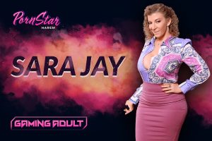 Sara Jay joins Gaming Adult's "Pornstar Harem"