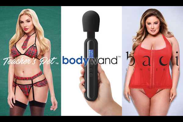 Xgen December new releases from Baci Lingerie, Bodywand and Teacher's Pet