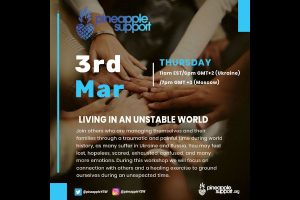 Pineapple Support workshop “Living in an Unstable World” 