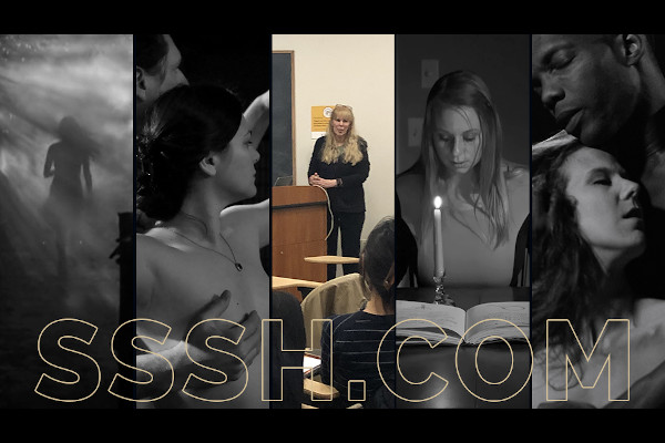 Angie Rowntree of Sssh.com delivers talk at Brown University