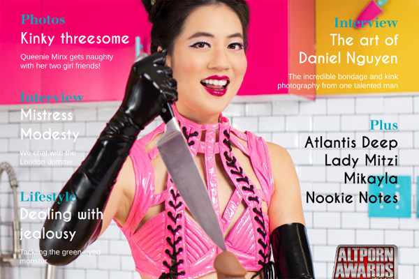 Adorable Domme Miss Mae Ling Displays Her New Self With Darkside Magazine