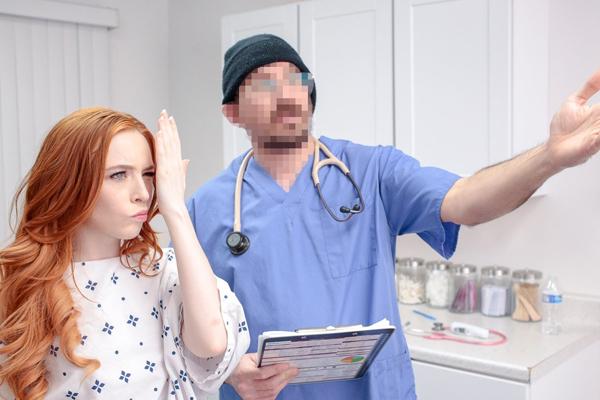 Madi Collins Has an Appointment at PervDoctor