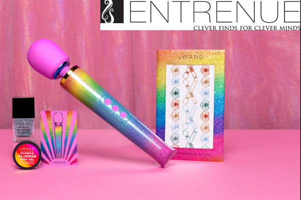 Entrenue Now Shipping Stunning New Rainbow Ombré Glitter Wand from COTR