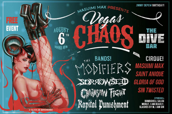 Goddess Lilith’s Sorrowseed Is Bringing the Chaos at Masumi Max’s Vegas Event Saturday Night