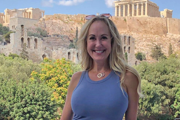 Brandi Love Makes Big Splash in Greece