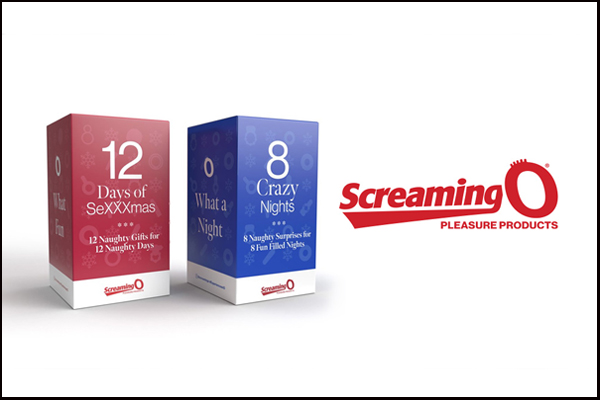 Screaming O Introduces ’12 Days of SeXXXmas’ and ‘8 Crazy Nights’ Gift Sets