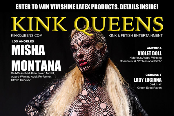 Misha Montana Covers the Fall Issue of Kink Queens Magazine