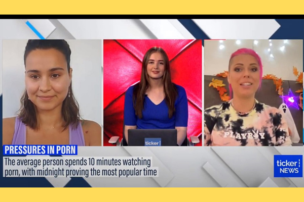 Mia Miranda, Samantha Jones Featured in Ticker News Interview Segment
