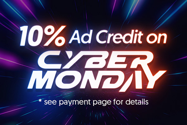 JuicyAds’ Clients Earn 10% Ad Credit on Cyber Monday