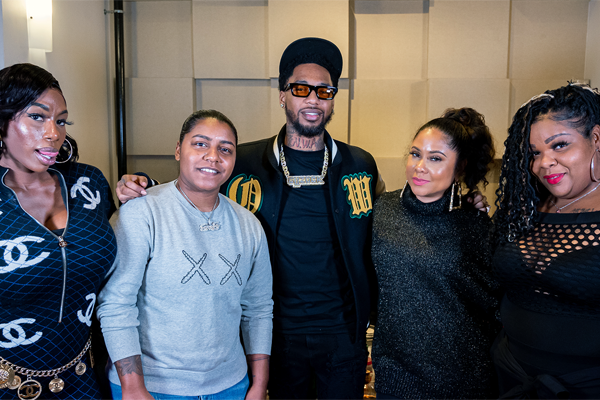 Ebony Mystique Enjoys the Lip Service Podcast with Rapper Key Glock