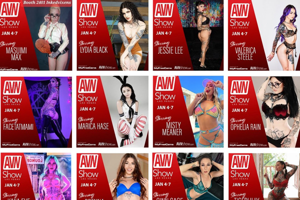 Inked Vixens XXX Brings the Hottest Inked Talent to the 2023 AVN Expo