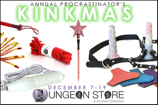 The Dungeon Store Presents the Procrastinator’s Kinkmas Sale