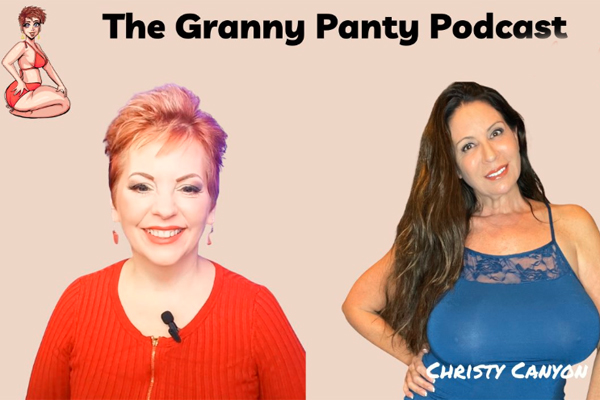 Gorgeous GILF RubyLynne Welcomes Christy Canyon to  Hot New Podcast Granny Panty