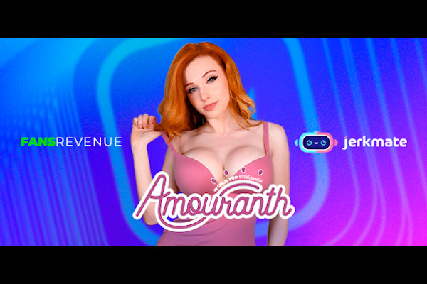 Amouranth Named Brand Ambassador for FansRevenue and Jerkmate
