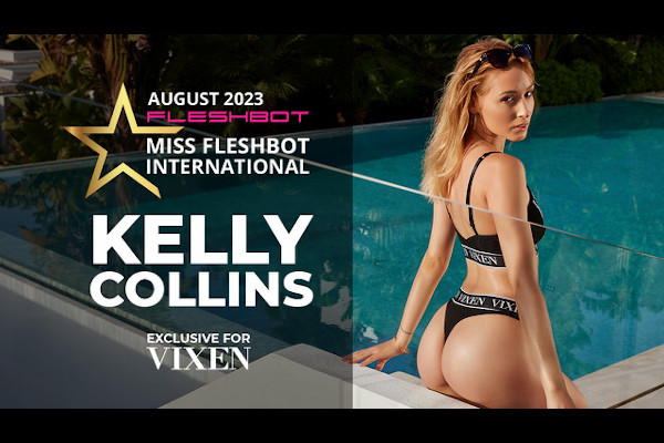 Kelly Collins named Miss Fleshbot International for August