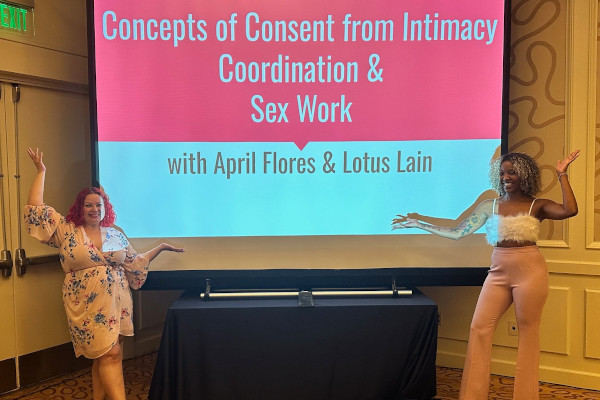 Lotus Lain, April Flores lead workshop at NSAC
