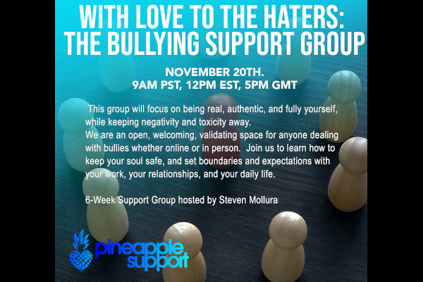 Pineapple Support Launches Group to Help Performers Manage Bullying