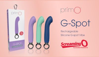 Screaming O Introduces the Prim) G-spot Rechargeable Vibe